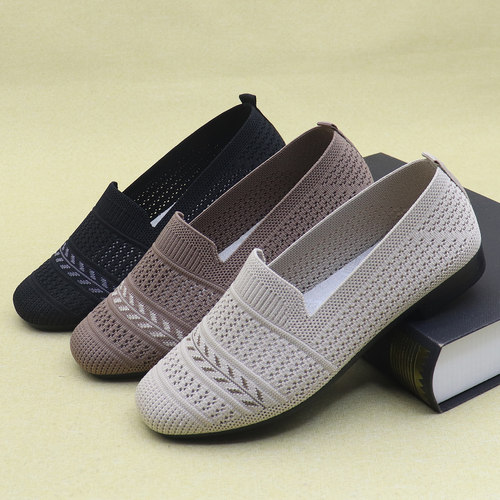 夏天老北京布鞋女士网鞋浅口套脚