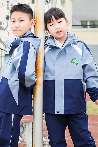 棉衣仙居第六小学指定校服学生服班服冲锋衣拉链衫棉衣套装T恤衫