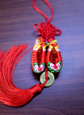 天翊吉月光宝盒蝶翠送老外中国结