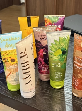 限老客拍 美国小众BBW香氛身体乳霜226ml保湿清新花香外观不好