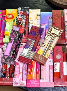 包邮发2盒 好闻到爆vvlove套装香水35ml身体乳护手霜木质调中性