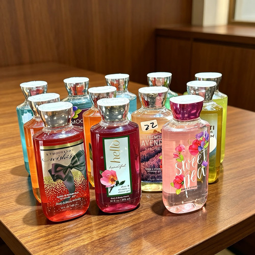 美国小众BBW白柑橘沐浴露295ml