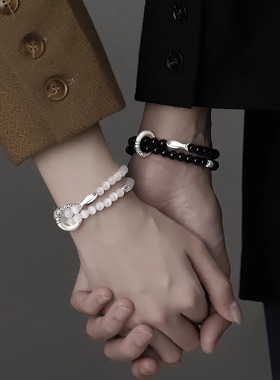 锦鲤莫比乌斯环情侣手链男女一对