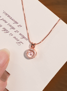 跳动的心项链女款2026新款高级感