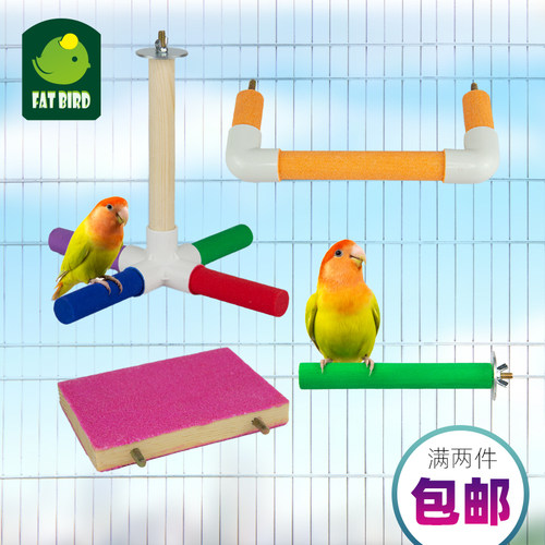 鸟站棍站杆磨爪杆棍杠磨嘴磨爪