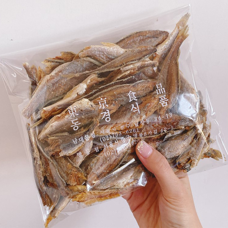 酥脆化渣！老爷爷黄花鱼酥韩国风味小鱼干即食休闲零食