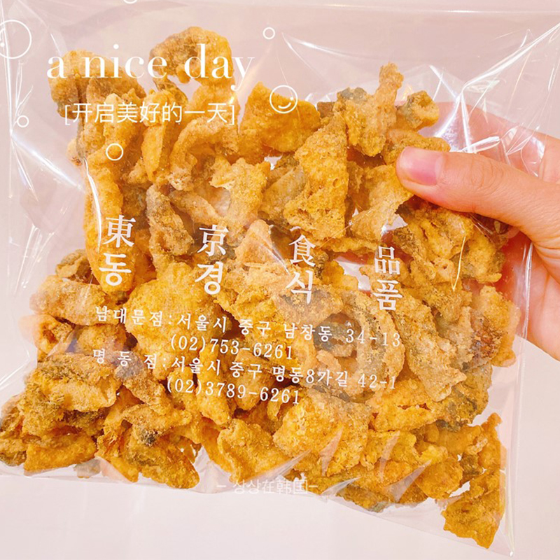 南大门蛋黄鱼皮脆解馋
