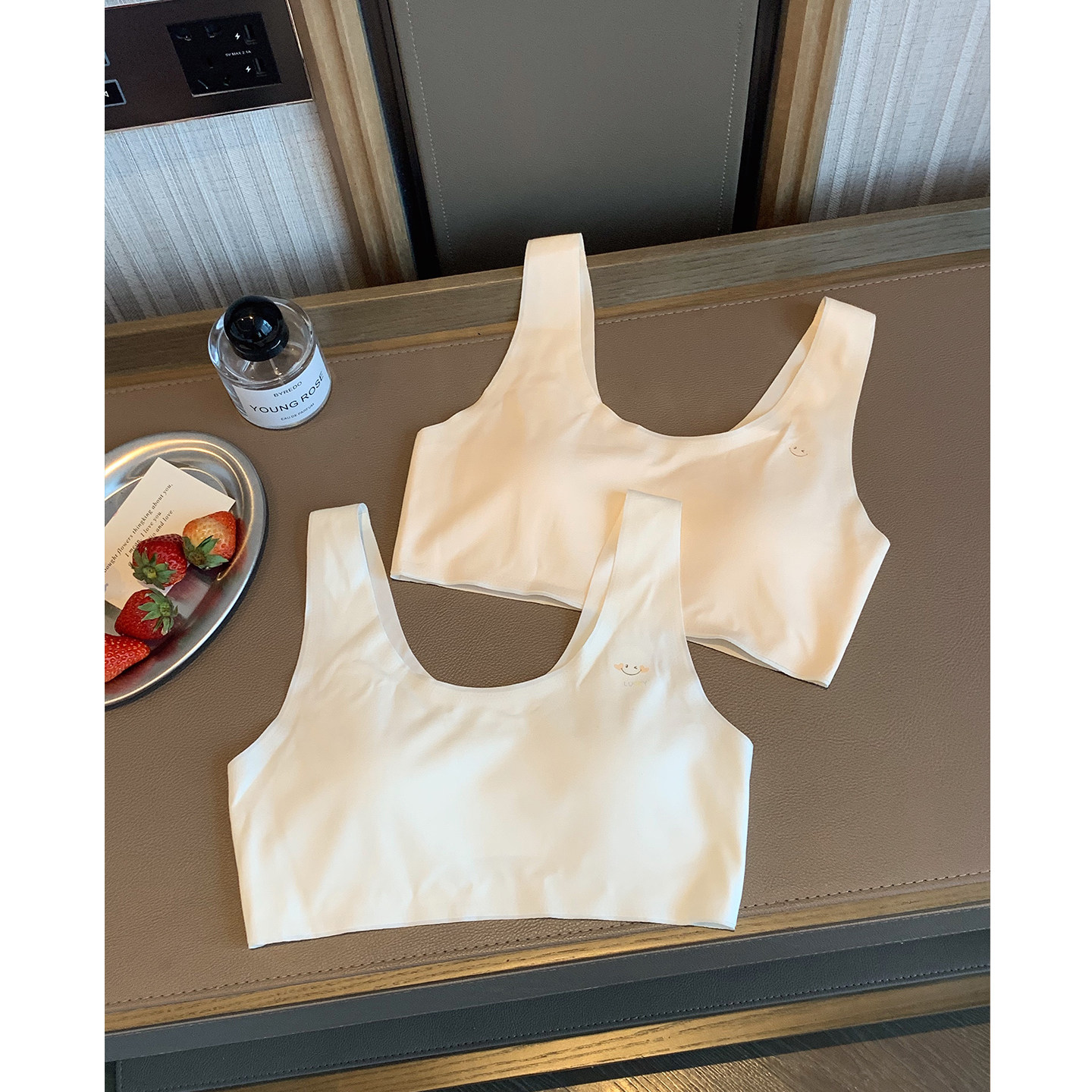 女大童发育期无痕内衣2026春季新款少女笑脸弹力舒适背心学生文胸,童装/婴儿装/亲子装,发育内衣/抹胸,淘宝优惠券,粉丝福利购,淘宝优惠卷