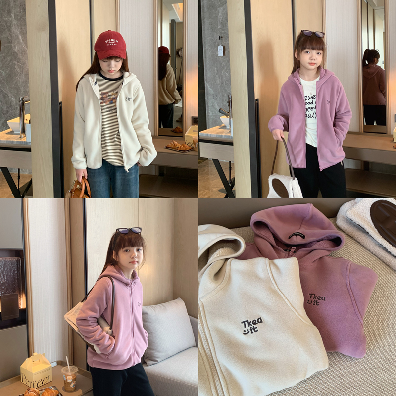 软糯连帽校服神器学生保暖外套