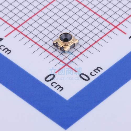 RF同轴连接器（天线座） 二代射频测试座2.5*2.5*1.5金色 KH-2525