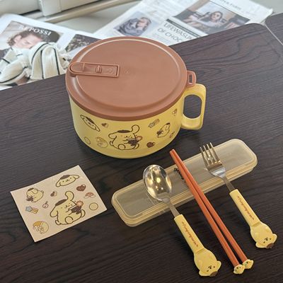 龙悦304不锈钢食品级泡面碗