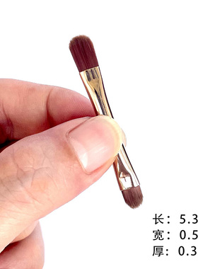 迷你眼影刷刀锋刷细节加深眼尾勾勒下至卧蚕刷5.6厘米5.5cm5.4