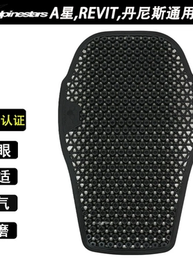 CC背板骑行服护胸护背CE内置护具防护透气护甲A星丹尼斯REVIT通用