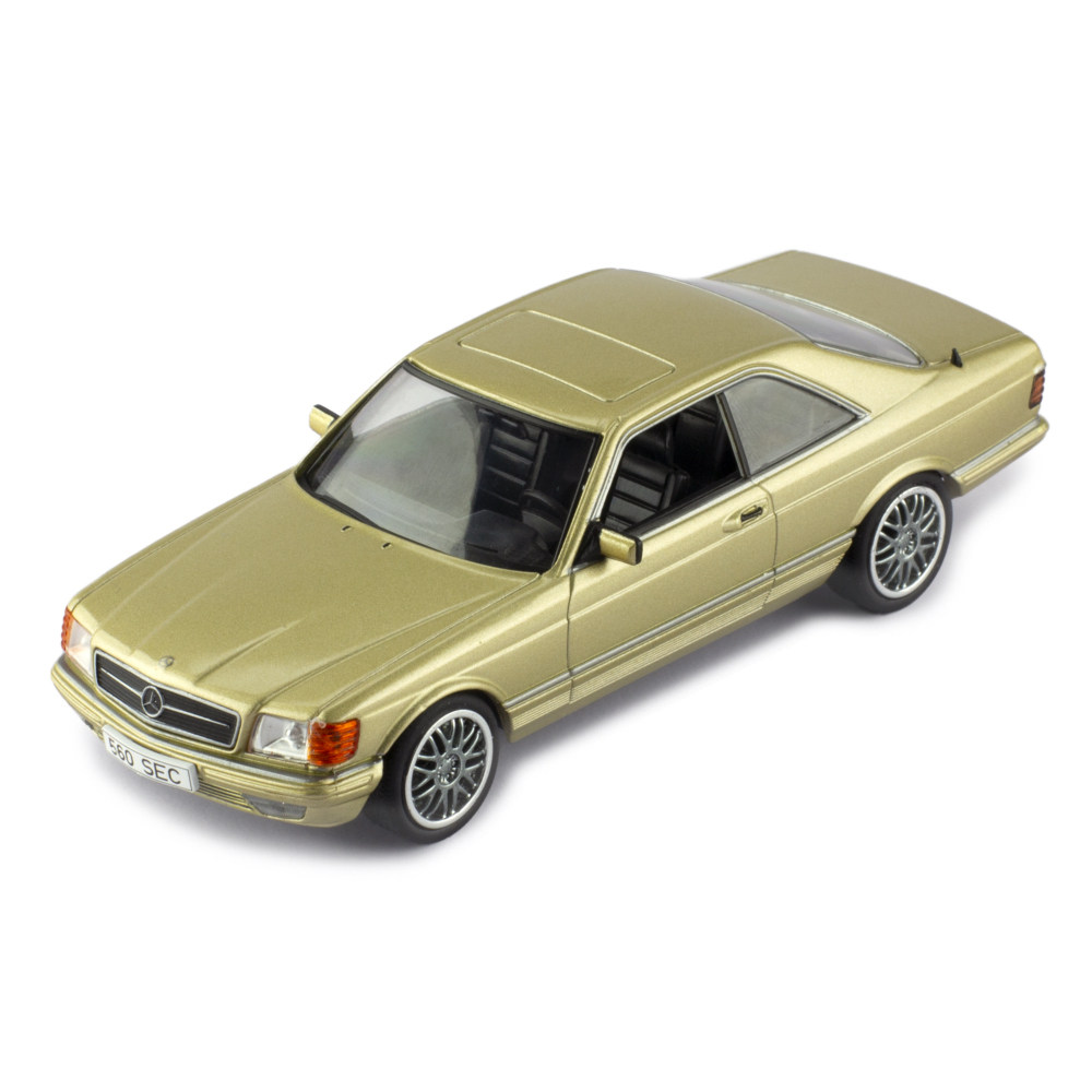 1：43比例-IXO正品-奔驰500SEC合金汽车模型