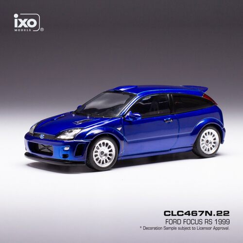 1：43-IXO正品-福特福克斯RS汽车1999款合金模型