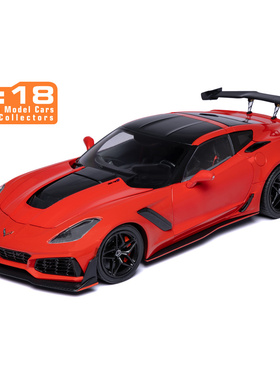 1：18比例-IXO正品-雪佛兰克尔维特C7 ZR1汽车模型（可开门）