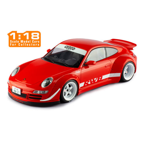 IXO正品-Rauh-Welt Begriff保时捷RWB改装车模型