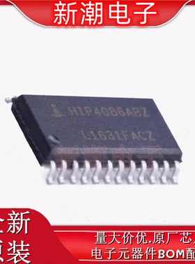 HIP4082IPZ 栅极驱动芯片 封装PDIP-16 全新原厂(瑞萨)/IDT