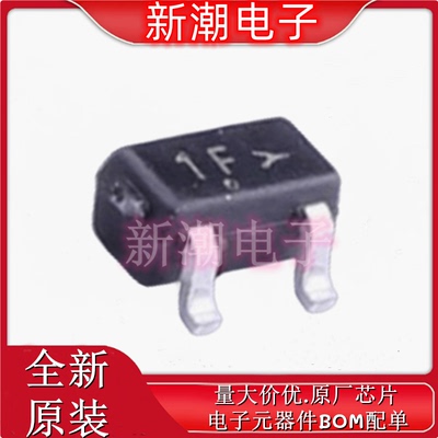 BC847BTT1G NPN 45V 100mA 三极管 封装SOT-523 全新原厂安森美