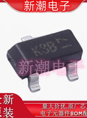 BC858B-7-F 丝印K3B 三极管(BJT) 封装SOT-23 全新原厂美台