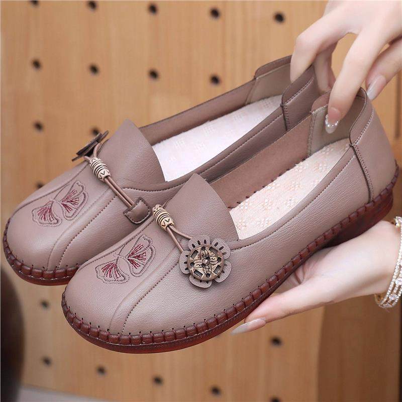 老北京布鞋女鞋春秋新款一脚蹬懒人鞋休闲妈妈鞋透气软底防滑奶奶,女鞋,传统布鞋,淘宝优惠券,粉丝福利购,淘宝优惠卷