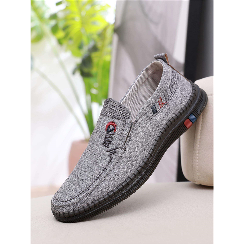 老北京布鞋男单鞋春秋中老年爸爸鞋一脚蹬牛筋底休闲鞋男透气防滑,流行男鞋,布鞋,淘宝优惠券,粉丝福利购,淘宝优惠卷