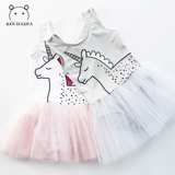 Детский купальник, летний быстросохнущий милый наряд маленькой принцессы