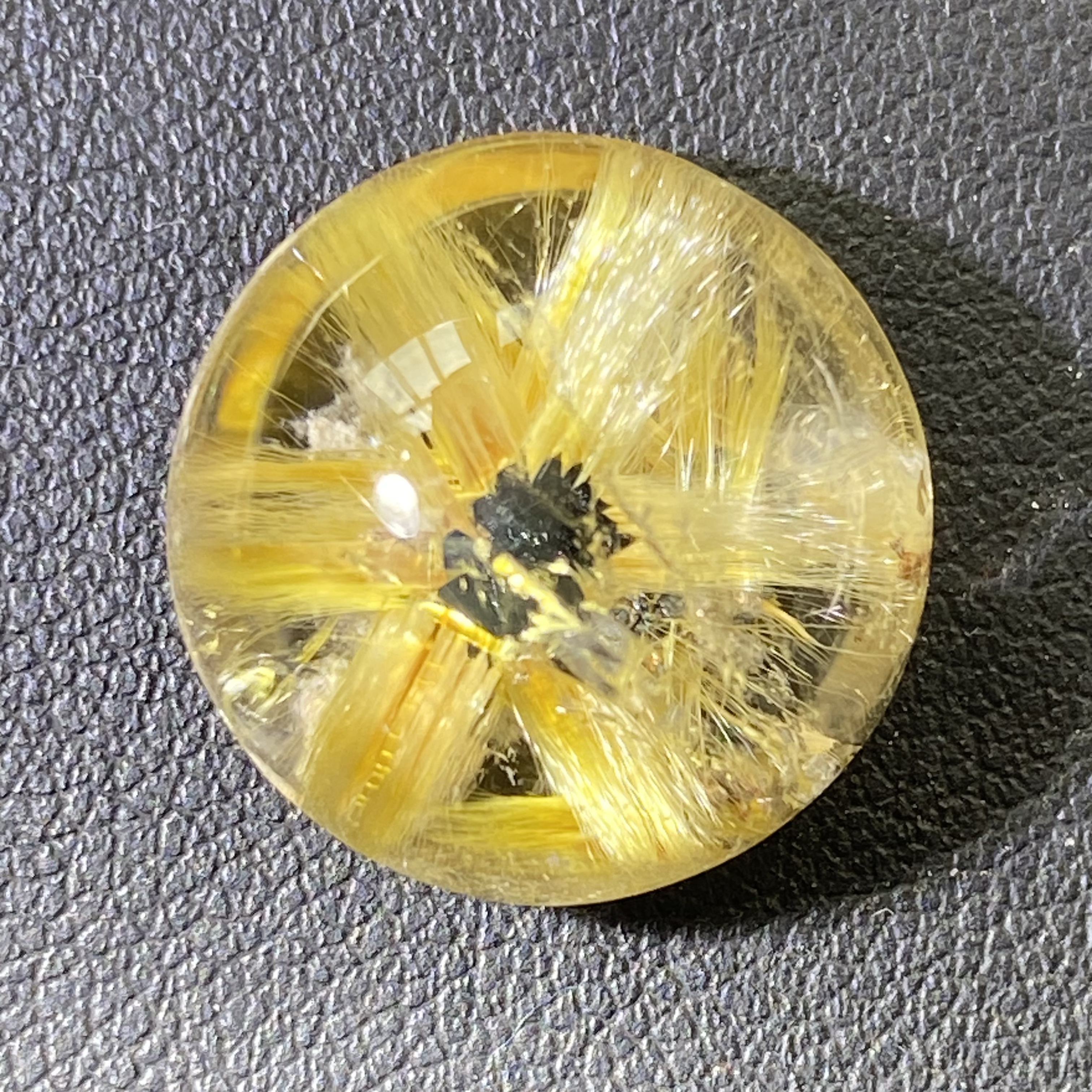 天然水晶钛晶花吊坠男女款发晶花项链饰品挂坠一物一图
