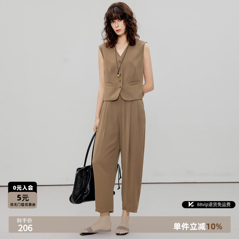 德玛纳通勤套装轻奢风女夏季图片