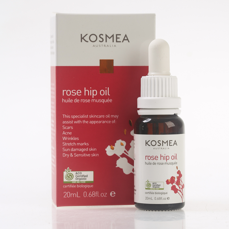 kosmea玫瑰果油修复保湿精华液