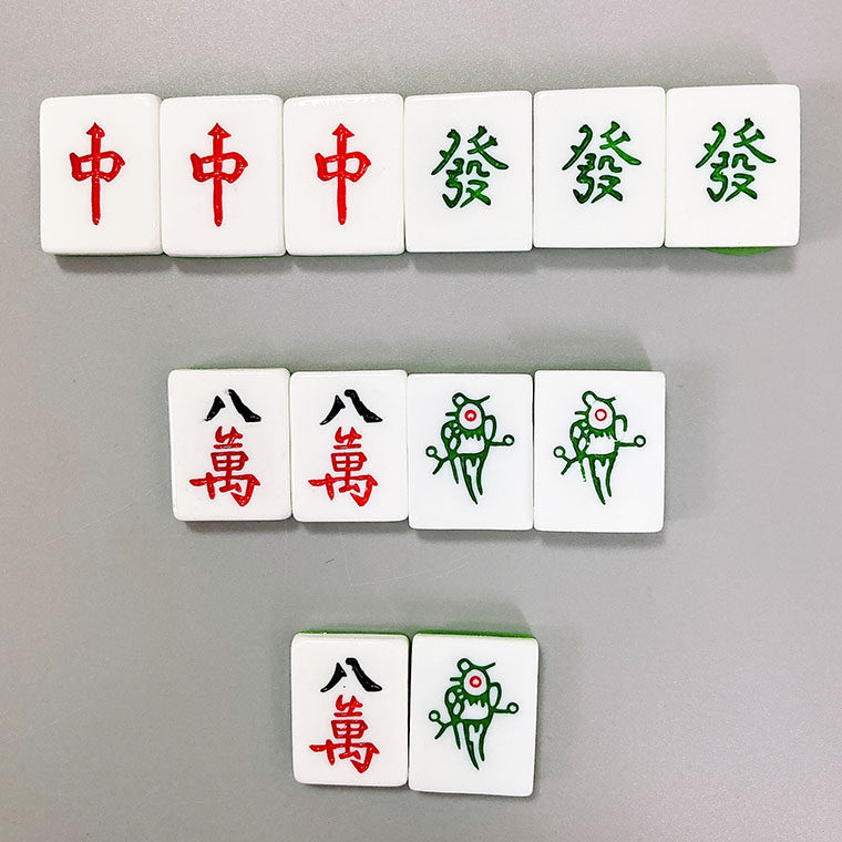 中国风可爱发财幺鸡麻将冰箱贴塑料磁铁吸铁石创意个性文字黑板潮