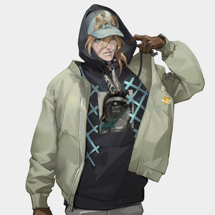 COMPETETSILENCE| JOJO奇妙冒险sbr迪亚哥布兰度同人周边连帽卫衣