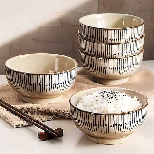 日式釉下彩米饭碗2025新款