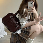 soda薄荷茶日系jk制服包基础单肩斜跨校供学院百搭学生pu二次元