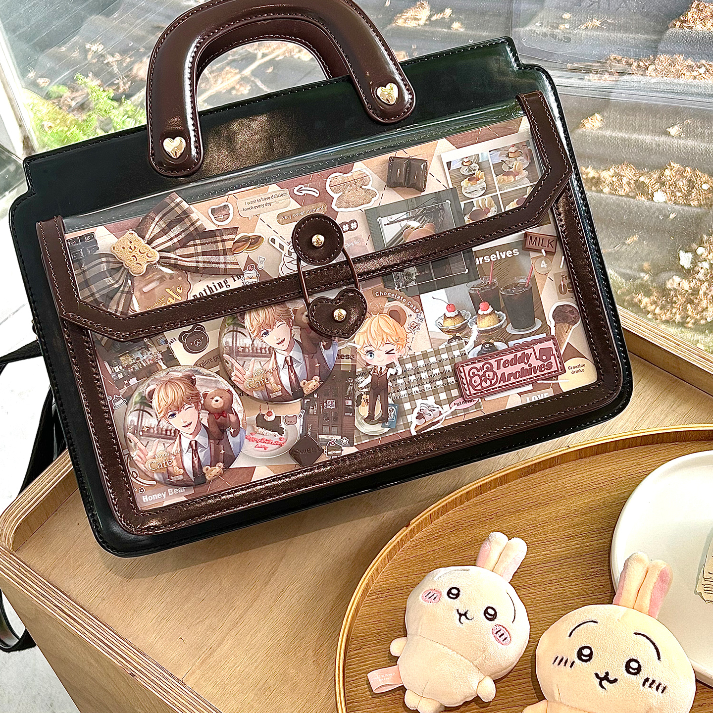 【邮差小熊】soda薄荷茶原创痛包