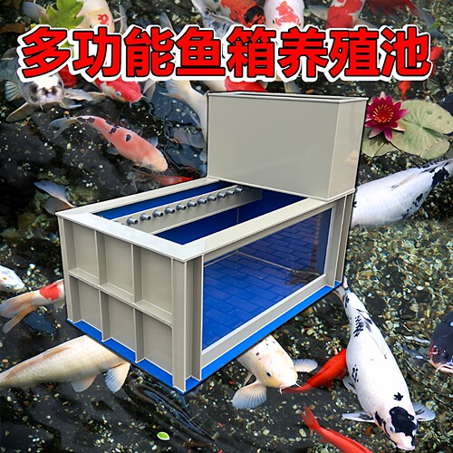 大型鱼缸耐撞加厚观赏锦鲤鱼池