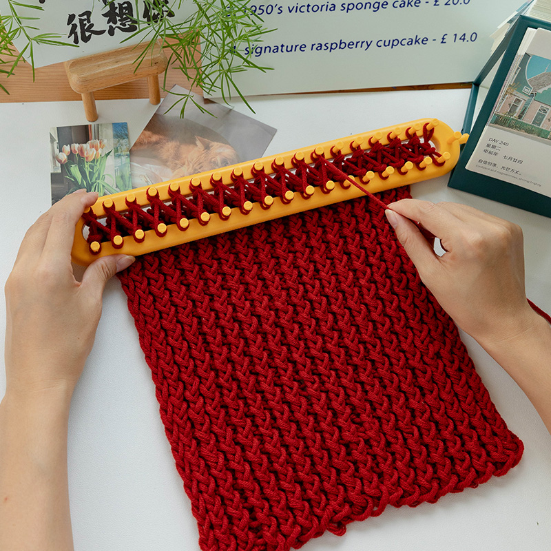 手工diy新手零基础4团编织器织围巾材料包礼物自制秋冬新品送男友