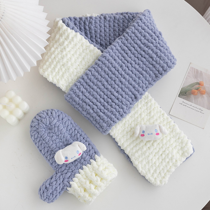 自制围巾手套材料包手工diy