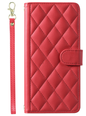 适用小米note14Pro手机壳14T全包Redmi 10c翻盖式12c电话套9c外壳13c防摔软硅胶note8Pro皮套斜跨11T插卡时尚