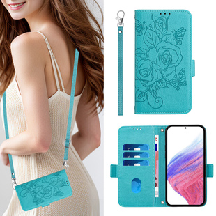 oppoReno12pro手机壳防摔reno14/15c电话套翻盖子13F皮套5软硅胶全包11f外壳reno7z/8T/9pro保护套女斜跨长绳