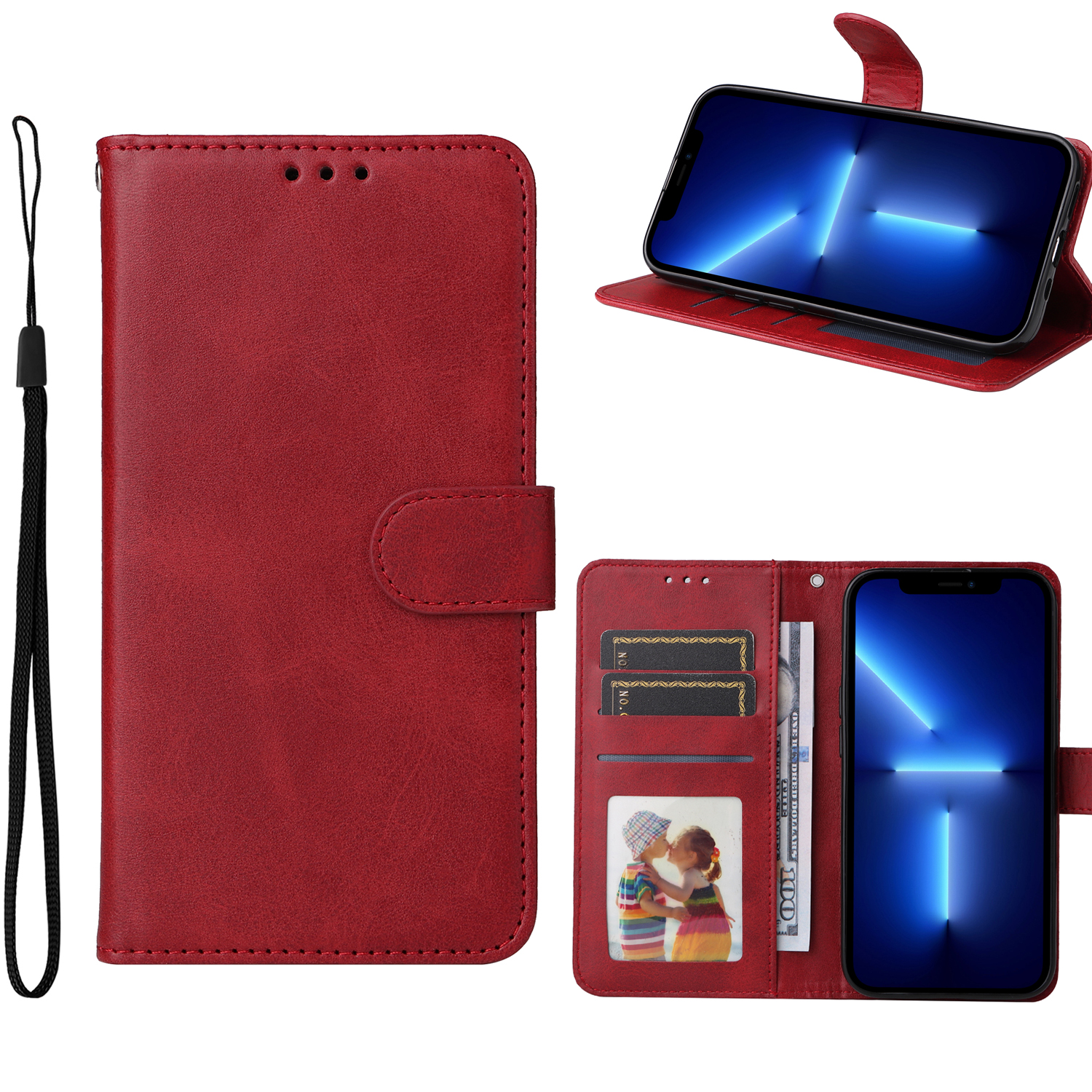 适用于小米pocoX7手机壳翻盖M7PRO电话套全包poco M7外壳x6 5G保护套x5男女款素色f7皮套c85软硅胶f6防摔插卡