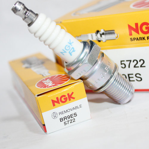 NGK火花塞BR9ES适用于两冲降落伞动力伞滑翔伞莫斯特185黑魔雷神