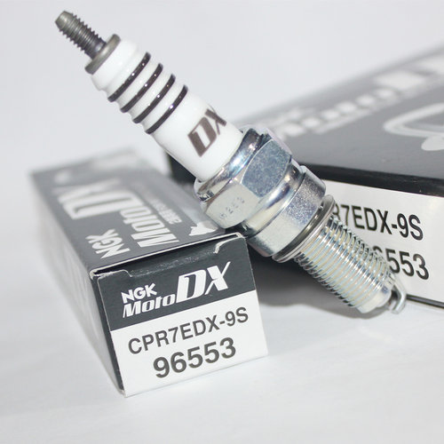 NGK DX钌合金火花塞CPR7EDX-9S豪爵DL250 UHR虎鲨PKH150裂行EX125