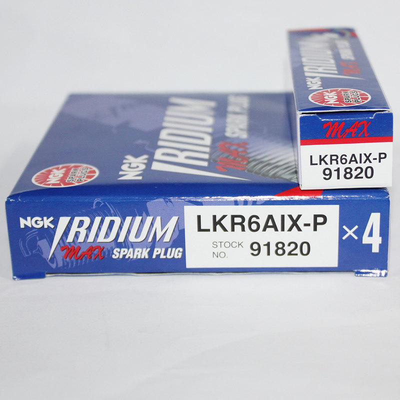 NGK铱铂金火花塞LKR6AIX-P适用雅马哈新款90 115匹对应LKR6E英朗