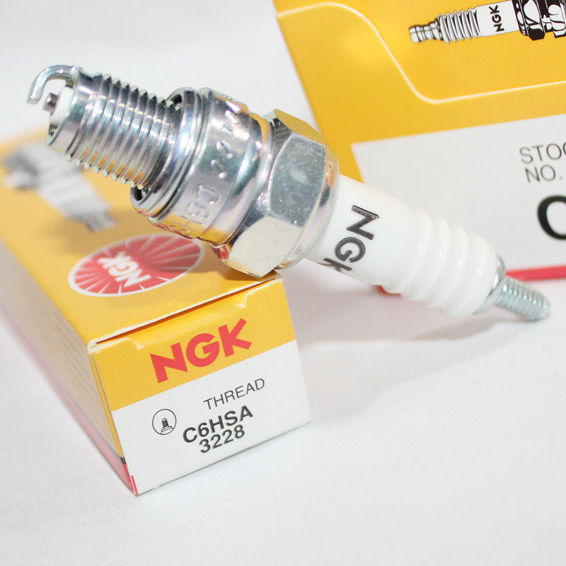 NGK火花塞C6HSA适用工业A6TC本田CM250大地鹰王CBT125嘉陵70