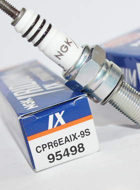 NGK铱金火花塞CPR6EAIX-9S适用飘悦110锐彪锐猛USR125 CPR6EA-9S
