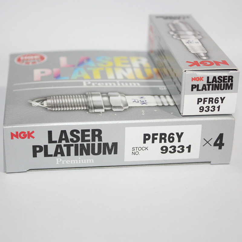 NGK双铂金火花塞PFR6Y适用荣威i5 350 360 550 W5名爵6 3SW ZS