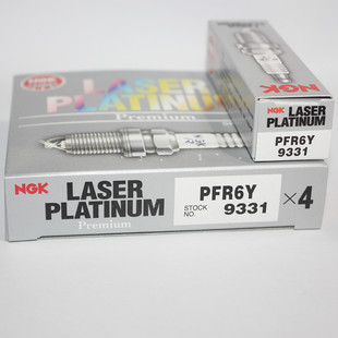 NGK双铂金火花塞PFR6Y适用荣威i5 350 360 550 W5名爵6 3SW ZS
