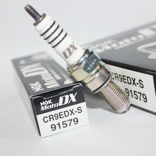 NGK DX钌合金火花塞CR9EDX-S适用川崎Z900RS凯旋765 675奥古斯塔