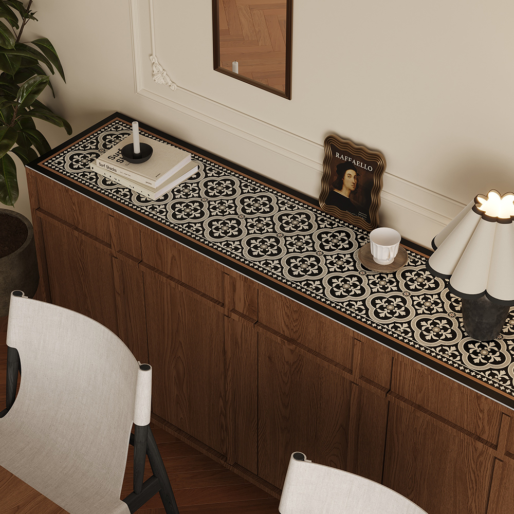 法式复古风餐边柜垫子